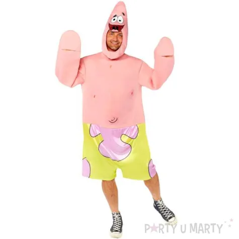 stroj dla doroslych spongebob patryk rozgwiazda amscan rozm m