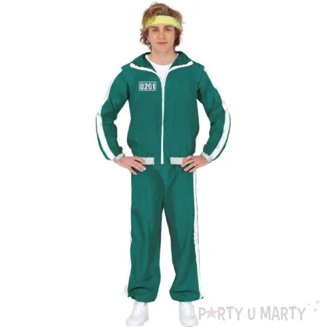 stroj dla doroslych sportowy dres squid meski zielony guirca rozm xl