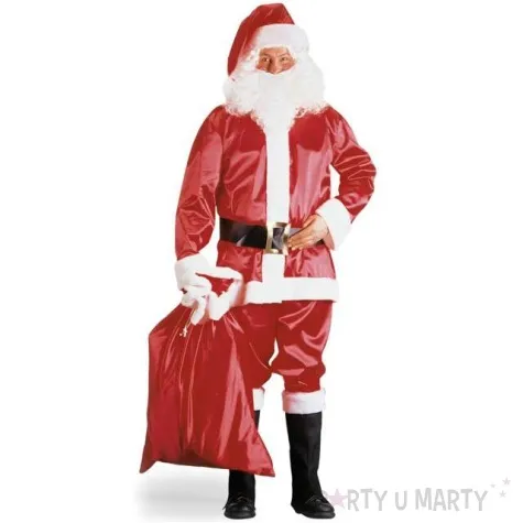 stroj dla doroslych swiety mikolaj satynowy carnival toys rozm l xl