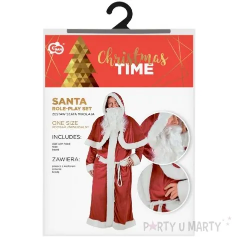 stroj dla doroslych swiety mikolaj szata godan rozm uniw