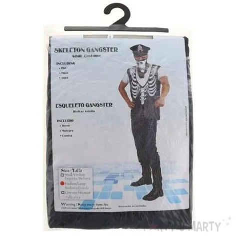 stroj dla doroslych szkielet gangstera roz 52