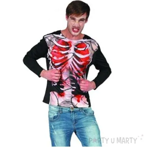 stroj dla doroslych szkieletor koszulka rozm un
