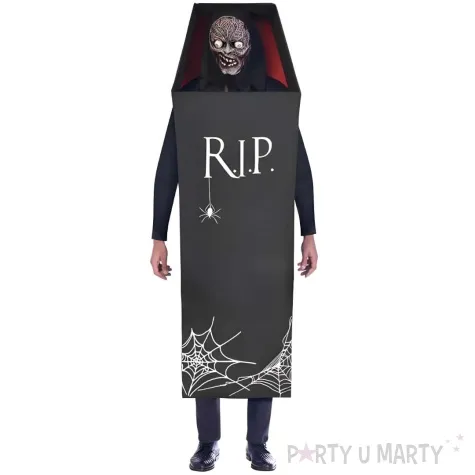 stroj dla doroslych trumna czarny czerwony amscan rozm xxl