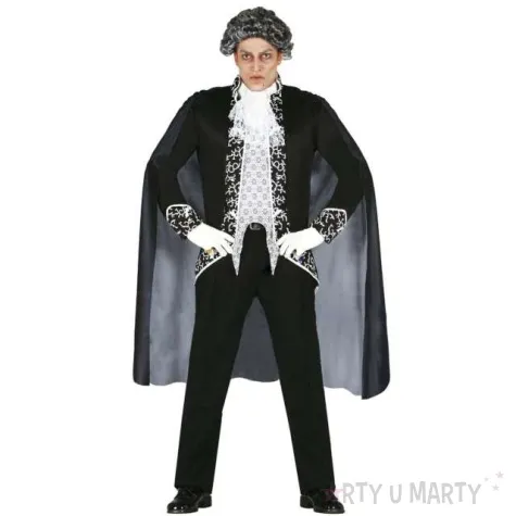 stroj dla doroslych wampir z peleryna czarny guirca rozm m