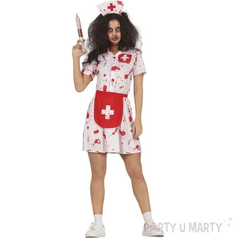 stroj dla doroslych zakrwawiona pielegniarka guirca rozm l