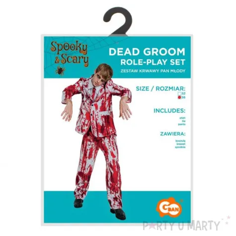 stroj dla doroslych zakrwawiony pan mlody godan rozm 56