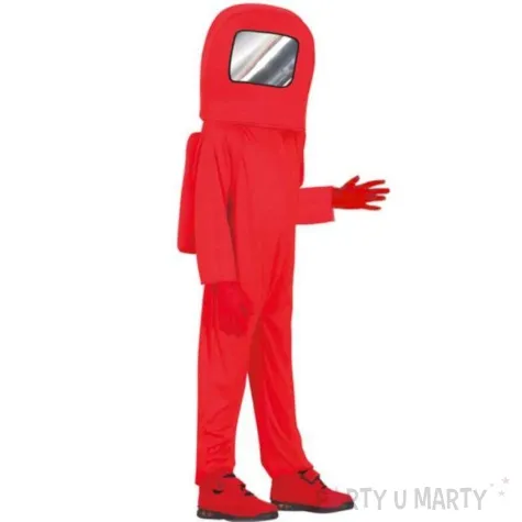 stroj dla dzieci among us guirca czerwony 10 12 lat