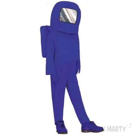 stroj dla dzieci among us guirca niebieski 5 6 lat