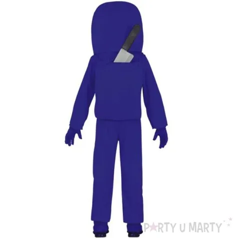 stroj dla dzieci among us guirca niebieski 7 9 lat