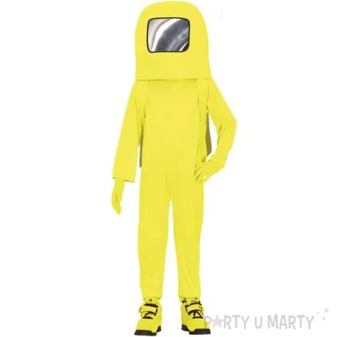 stroj dla dzieci among us guirca zolty 7 9 lat