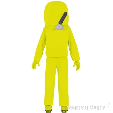 stroj dla dzieci among us guirca zolty 7 9 lat