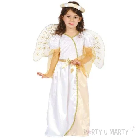 stroj dla dzieci aniolek zloty godan rozm 92 104 cm