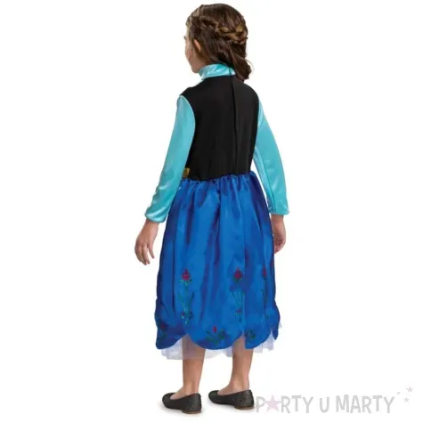 stroj dla dzieci anna kraina lodu smiffys rozm 130 140 cm