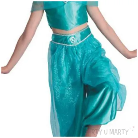 stroj dla dzieci arabska ksiezniczka niebieski godan 130 140