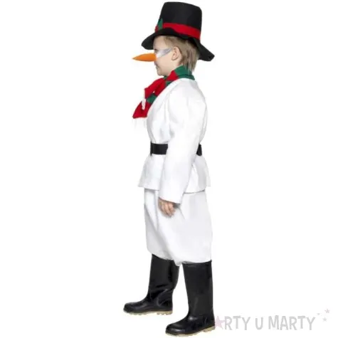 stroj dla dzieci balwanek w kapeluszu smiffys 115 128 cm