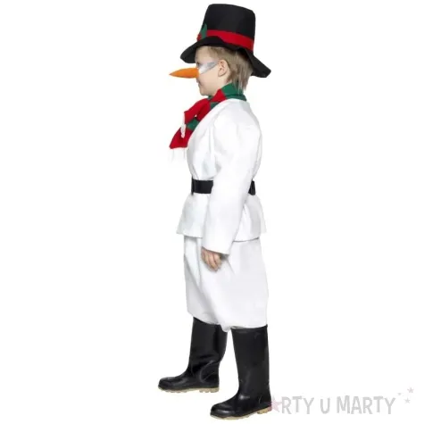 stroj dla dzieci balwanek w kapeluszu smiffys rozm 130 140 cm