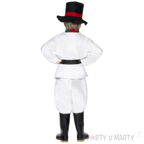 stroj dla dzieci balwanek w kapeluszu smiffys rozm 130 140 cm