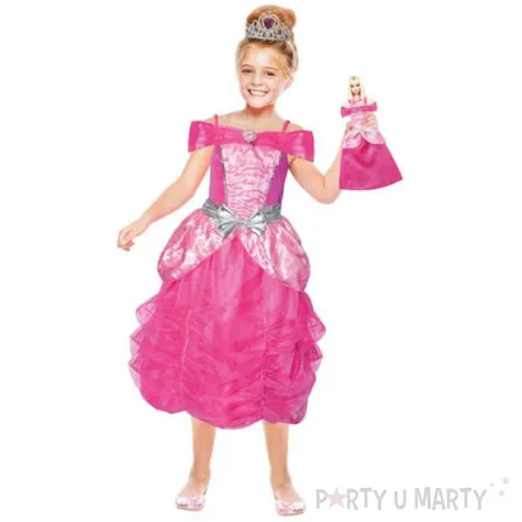 stroj dla dzieci barbie ksiezniczka amscan rozm 3 5 lat