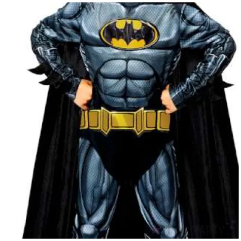 stroj dla dzieci batman deluxe amscan rozm 104 116 cm