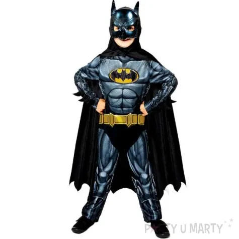 stroj dla dzieci batman deluxe amscan rozm 128 140 cm