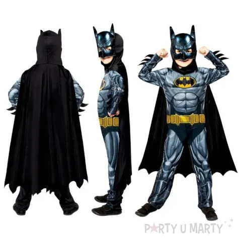 stroj dla dzieci batman deluxe amscan rozm 98 104 cm