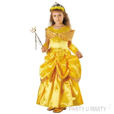 stroj dla dzieci bella lux zolta kraszek rozm 110 116 cm