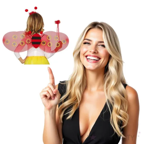 stroj dla dzieci biedronka guirca rozm uniwersalny