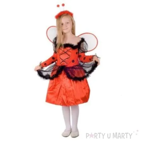 stroj dla dzieci biedronka lux partytino 98 104 cm