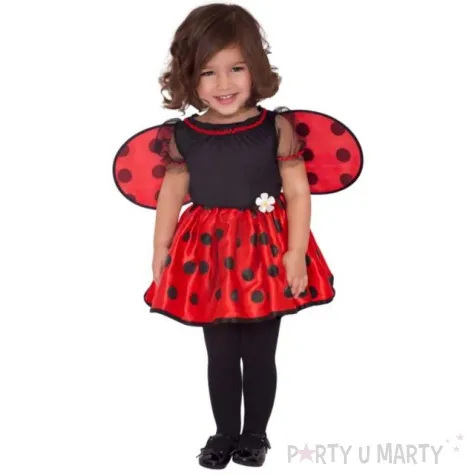 stroj dla dzieci biedronka ze skrzydelkami amscan 80 86 cm