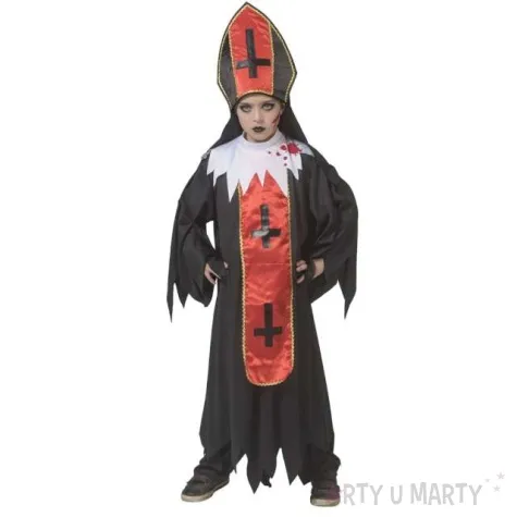 stroj dla dzieci biskup z horroru funny fashion rozm 140 cm