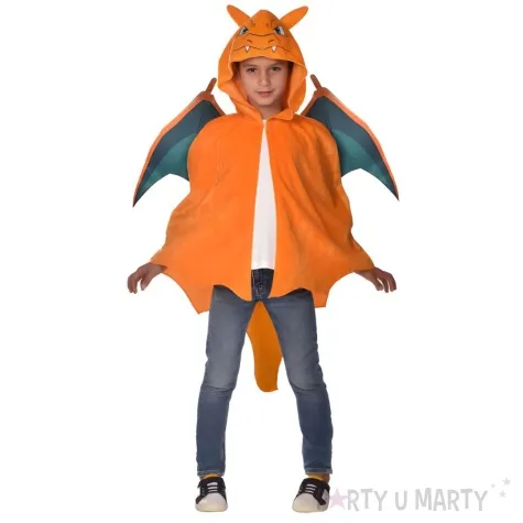 stroj dla dzieci charizard pokemon peleryna amscan rozm 128 152 cm