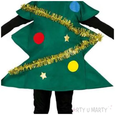 stroj dla dzieci choinka guirca rozm 7 9 lat