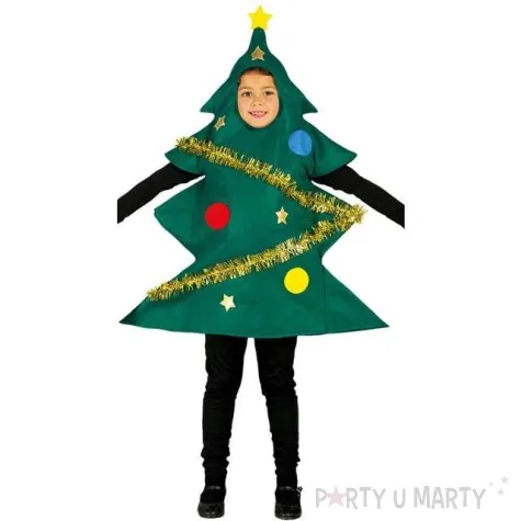 stroj dla dzieci choinka guirca rozm 7 9 lat