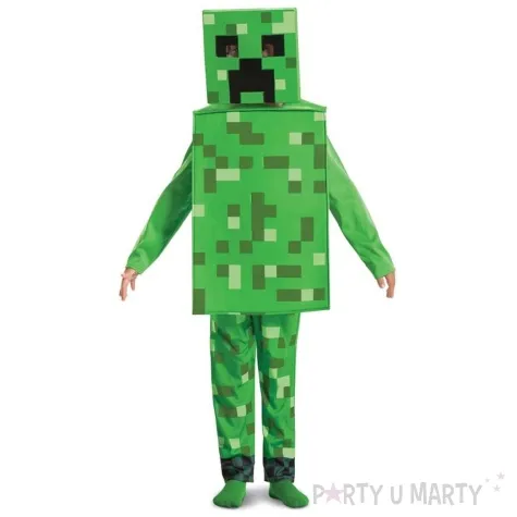 stroj dla dzieci creeper minecraft arpex rozm 137 149 cm