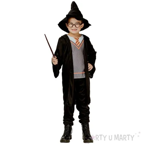 stroj dla dzieci czarodziej w kapeluszu godan rozm 130 140 cm