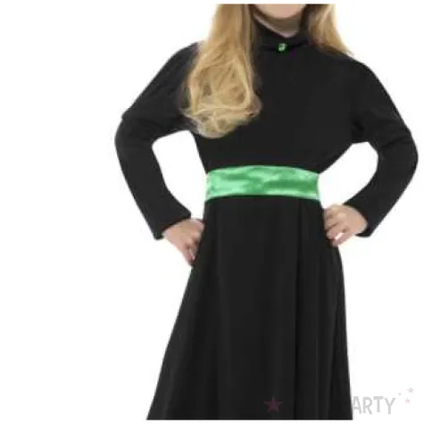 stroj dla dzieci czarownica czarny smiffys 130 140 cm