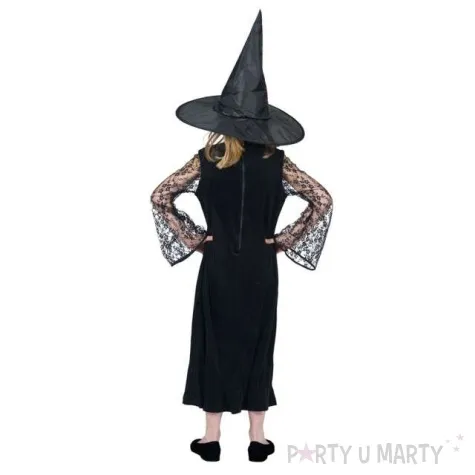 stroj dla dzieci czarownica deluxe funny fashion 128 cm