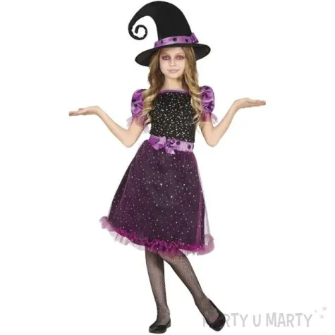 stroj dla dzieci czarownica guirca rozm 146 152 cm