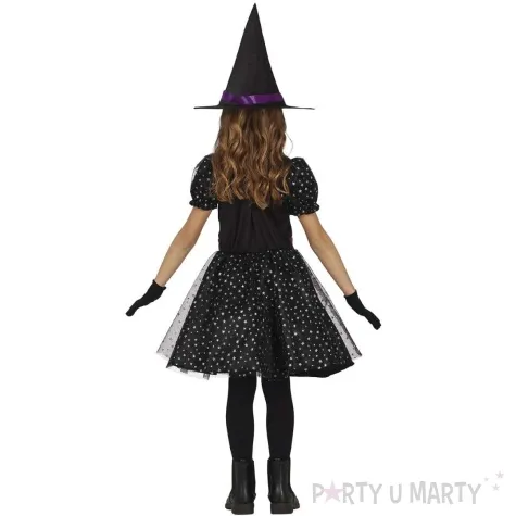 stroj dla dzieci czarownica gwiazdki guirca 146 152 cm