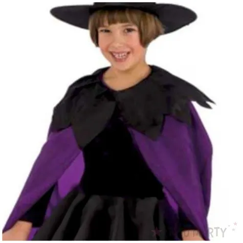 stroj dla dzieci czarownica kapelusz i peleryna carnival toys