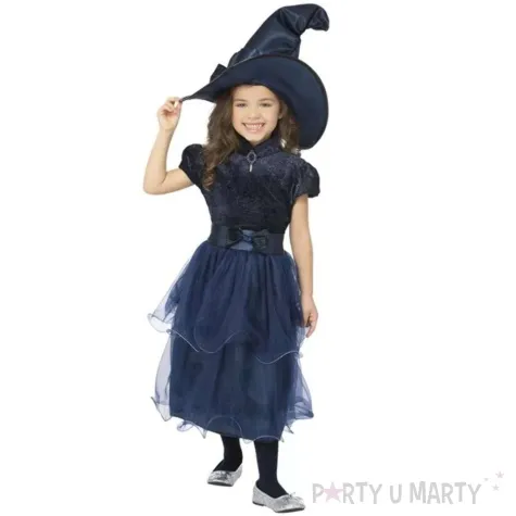 stroj dla dzieci czarownica midnight smiffys 146 158 cm