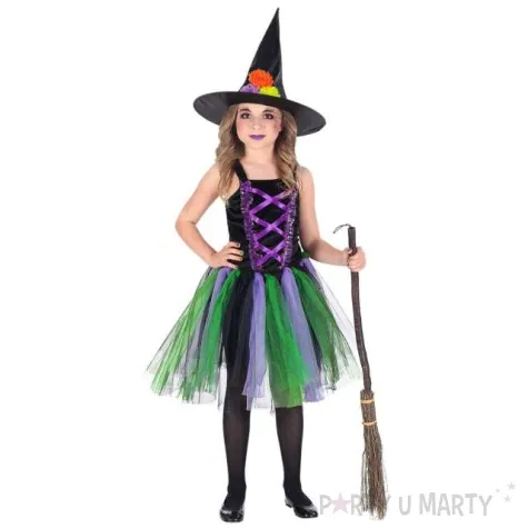 stroj dla dzieci czarownica mix widmann 3 4 lata