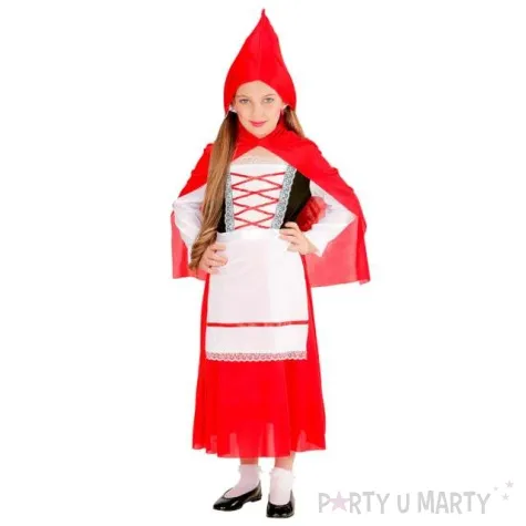 stroj dla dzieci czerwony kapturek widmann 122 134 cm