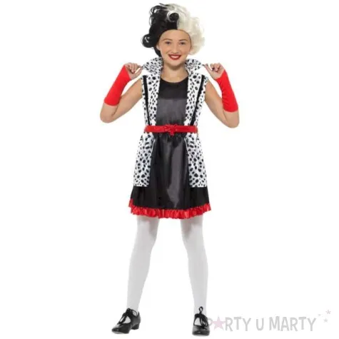 stroj dla dzieci dama cruella de mon kolorowy smiffys rozm l