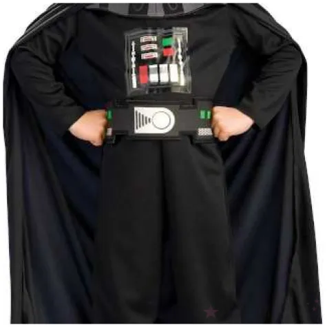stroj dla dzieci darth vader rubies 122 128