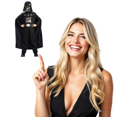 stroj dla dzieci darth vader rubies 134 140