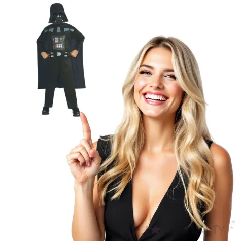 stroj dla dzieci darth vader z maska rubies rozm 130 140 cm