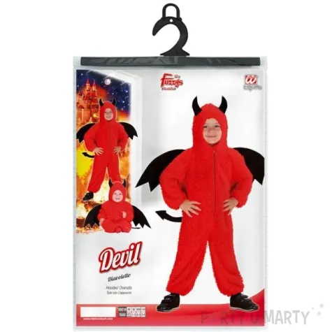 stroj dla dzieci diabelek puchaty widmann rozm 104 cm