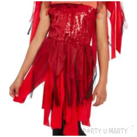 stroj dla dzieci diablica ze skrzydlami smiffys rozm 146 158 cm