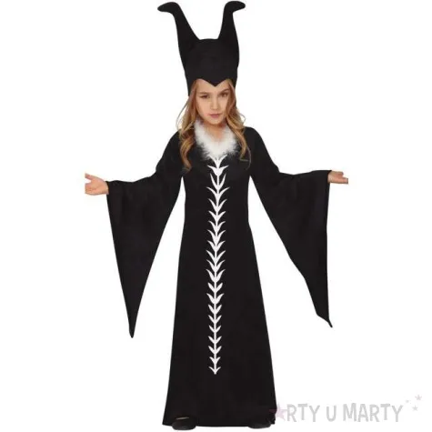 stroj dla dzieci diabolina czarny guirca rozm 142 148 cm